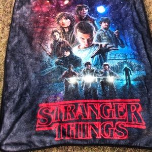 Stranger Things Fleece Throw season 1